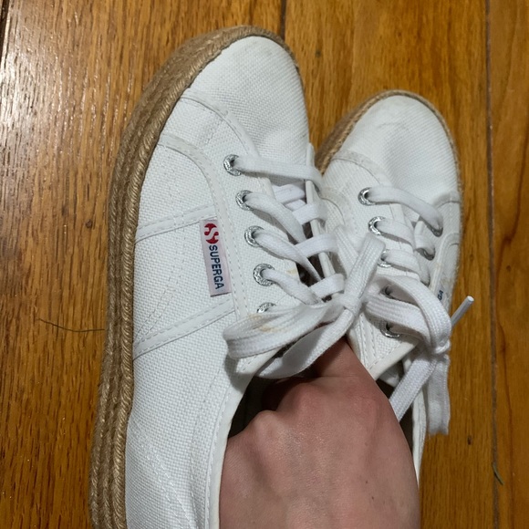 Superga platform sneakers canvas women’s casual - Picture 8 of 12